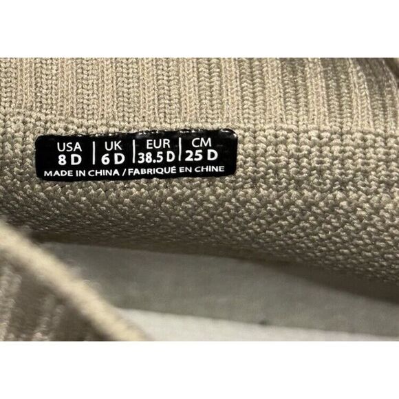 Spenco Orthotic Knit Sneakers Shoes Yoga Stretch Women’s 8D Tan - Picture 8 of 9